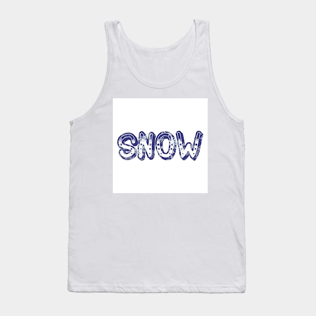 If you love the snow, let people know! Tank Top by BeachBumPics